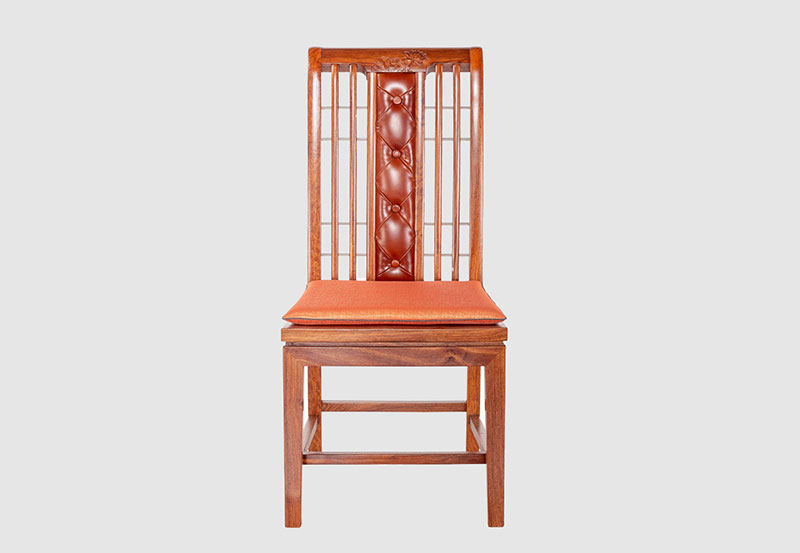 卫辉芙蓉榭中式实木餐椅效果图